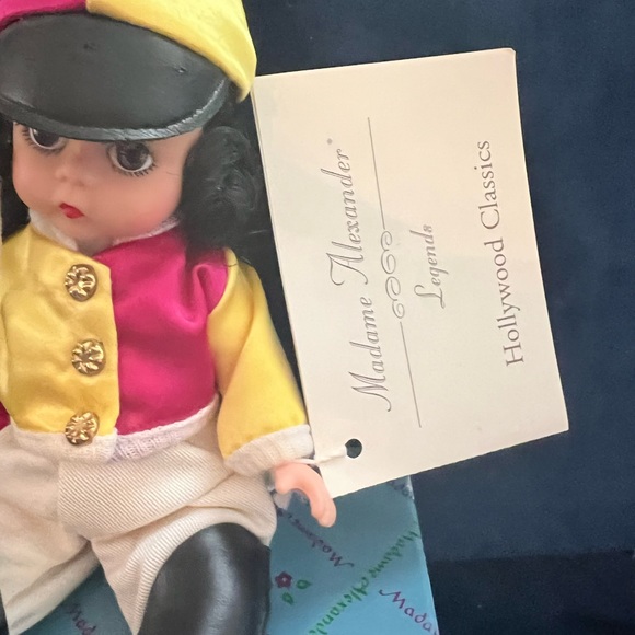 NIB VINTAGE NATIONAL VELVET ELIZABETH TAYLOR MOVIE MADAME ALEXANDER 8 INCH DOLL - Picture 4 of 10